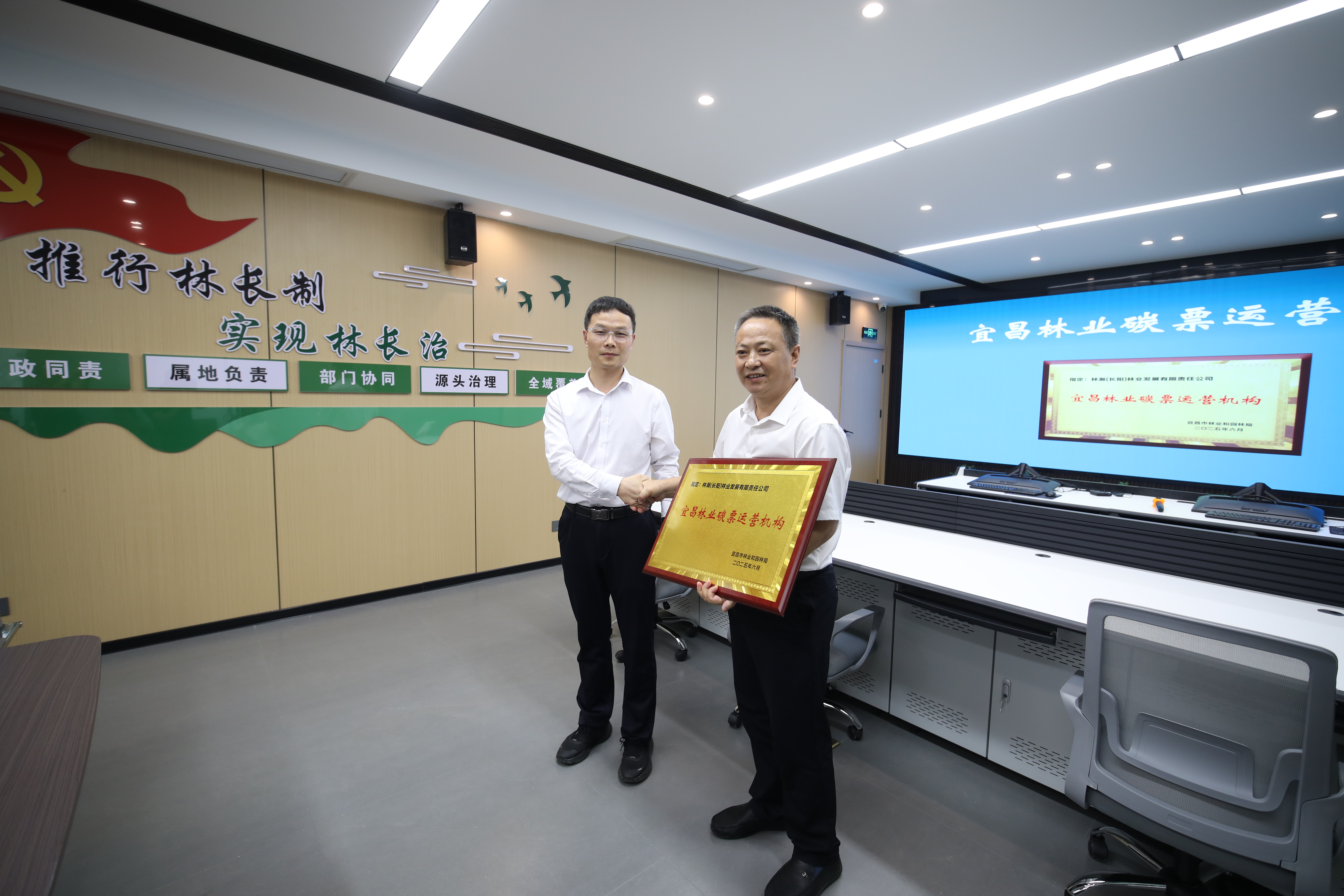 林瀚新名片：林瀚公司被确立为全市林业碳票